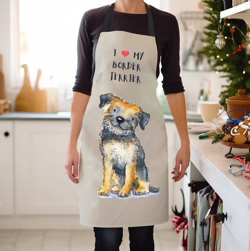 Border Terrier Apron